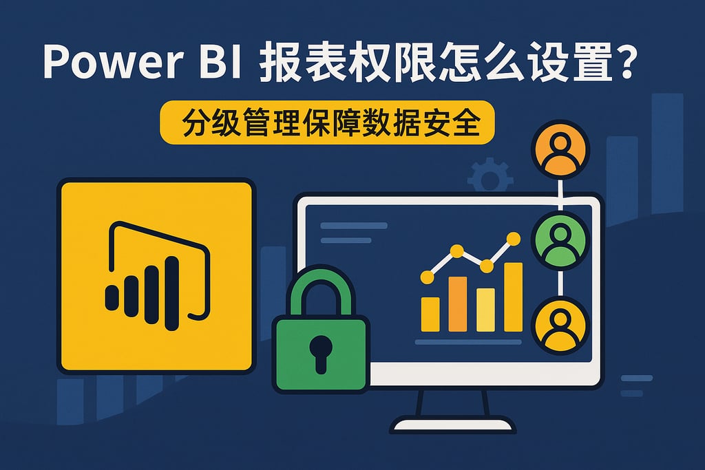Power BI报表权限怎么设置？分级管理保障数据安全